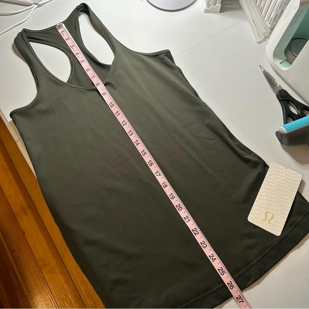 NWT Lululemon Athletica Cool Racerback Olive Green